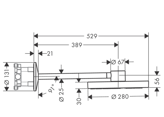 Overhead Shower